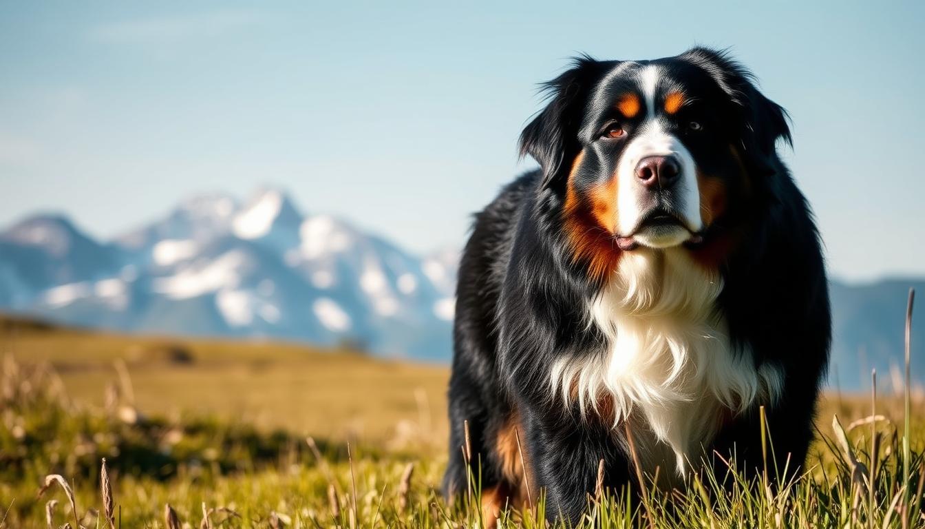 Ile żyje berneński pies pasterski